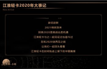 【有大事】欢迎检阅！2020江淮轻卡大事记 